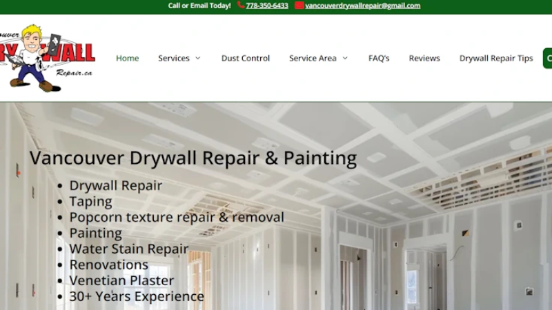 Vancouver Drywall Repair