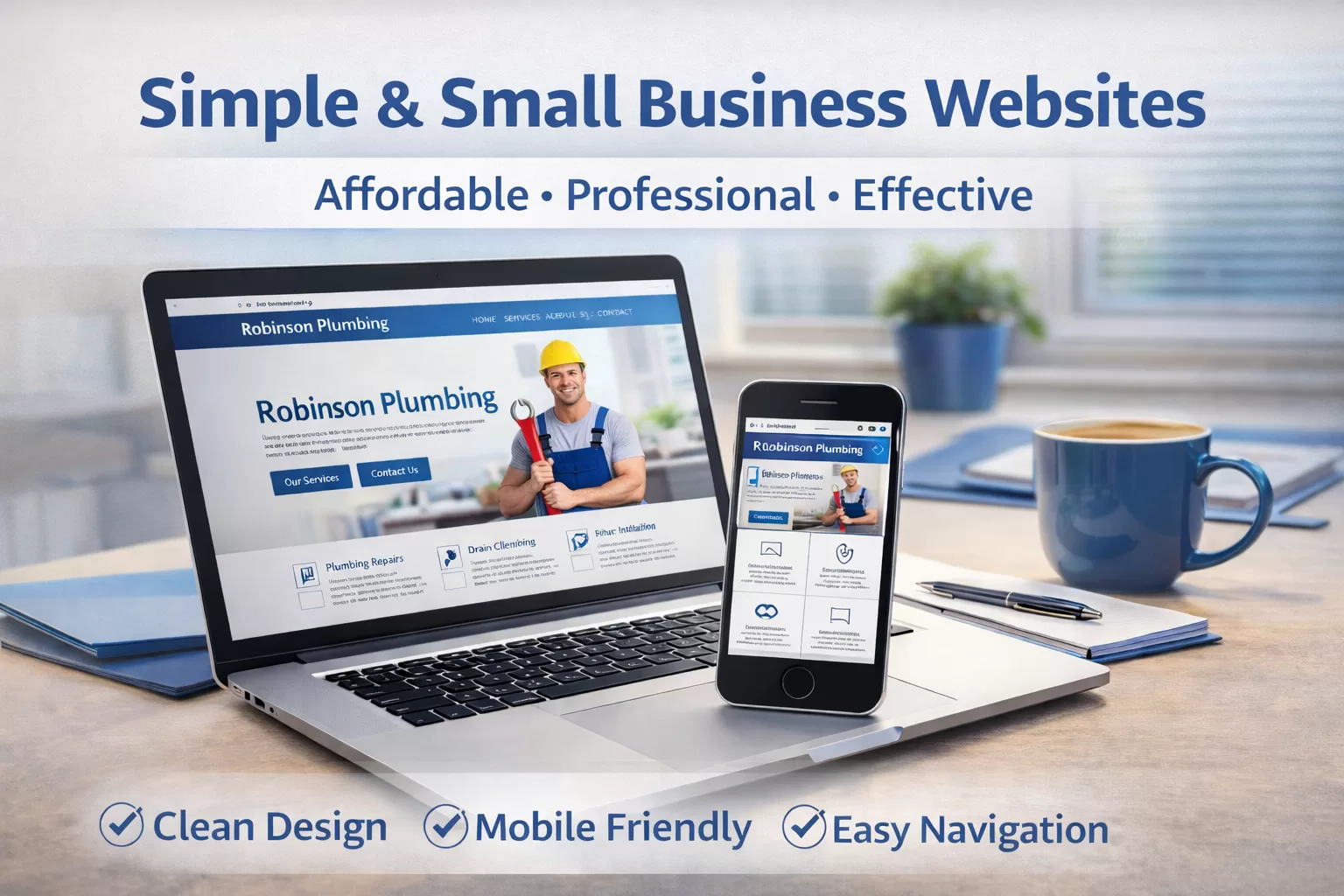 small business website